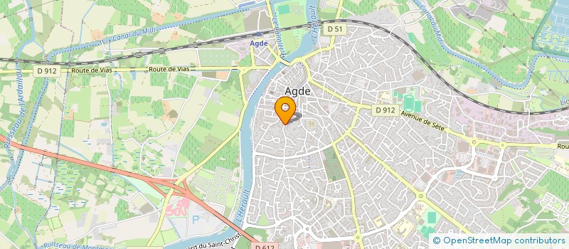 localisation de l'entreprise IGNACIO IMMO  AGDE
