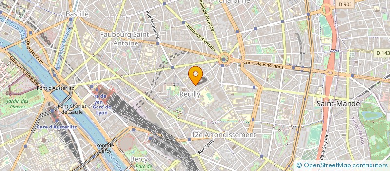 localisation de l'entreprise IGNACIO PREGO ARCHITECTURES  PARIS