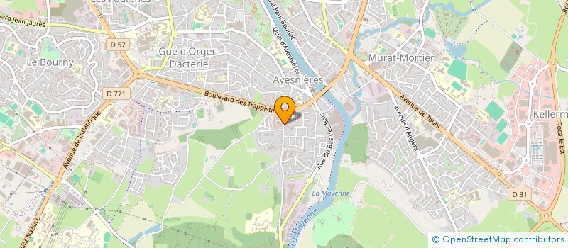 localisation de l'entreprise IGNIS à LAVAL