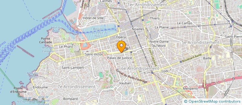 localisation de l'entreprise IGNIS à MARSEILLE