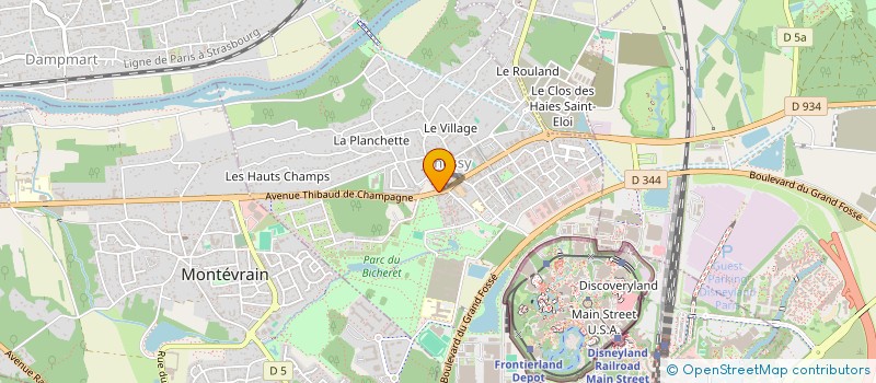 localisation de l'entreprise IGNIS ET FLAMMA à CHESSY