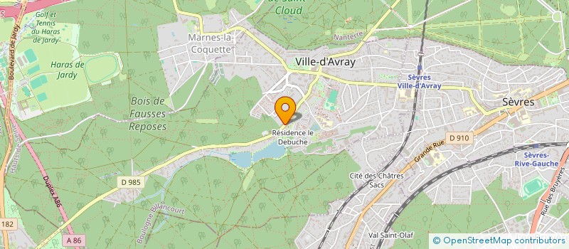 localisation de l'entreprise IGO CONSEIL  VILLE-D'AVRAY