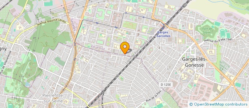 localisation de l'entreprise IGO MARKET  SARCELLES