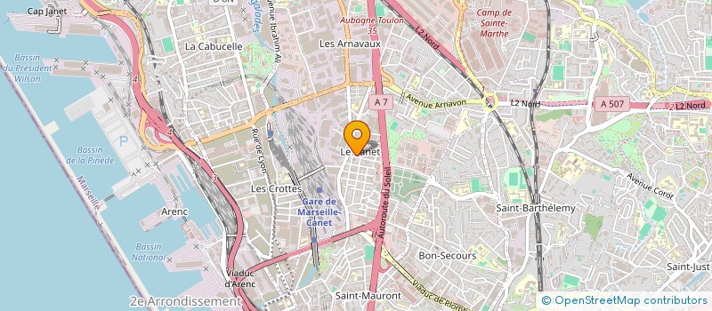 localisation de l'entreprise IGOMIA  MARSEILLE