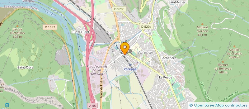 localisation de l'entreprise IGONOGO à GRENOBLE