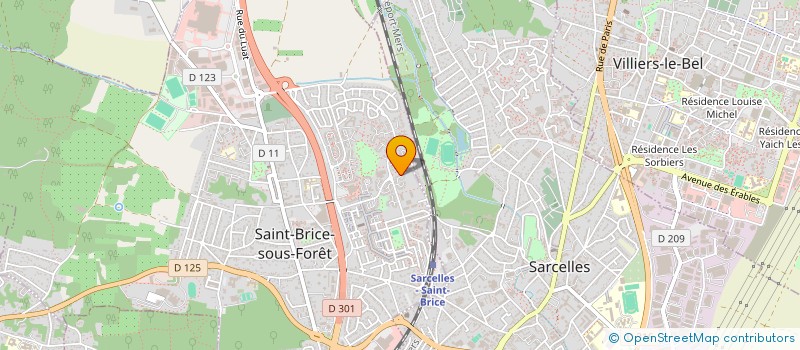 localisation de l'entreprise IGOOT  SAINT-BRICE-SOUS-FORET