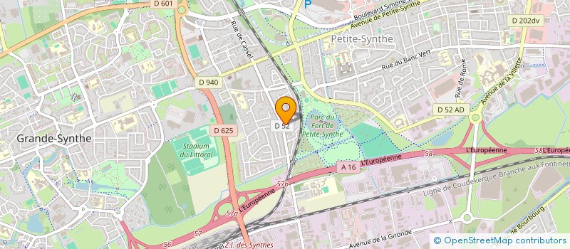 localisation de l'entreprise IGOR à DUNKERQUE