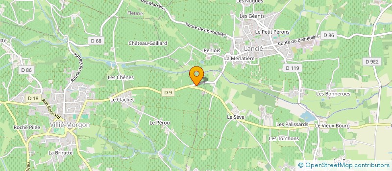 localisation de l'entreprise IGOR  VILLIE-MORGON