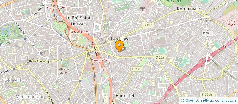 localisation de l'entreprise IGOR INCOGNITO à LES LILAS