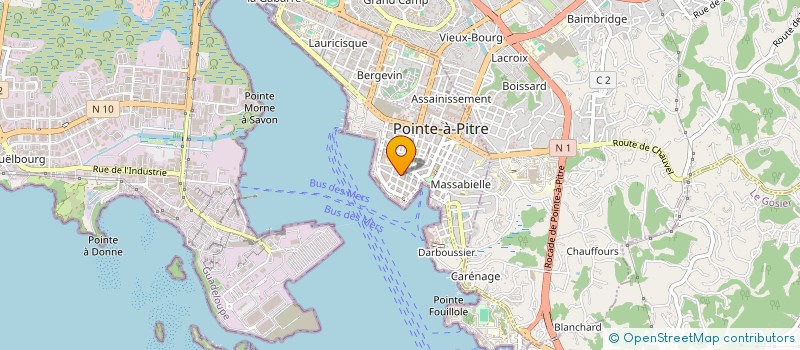 localisation de l'entreprise IGOR INNOV à POINTE A PITRE