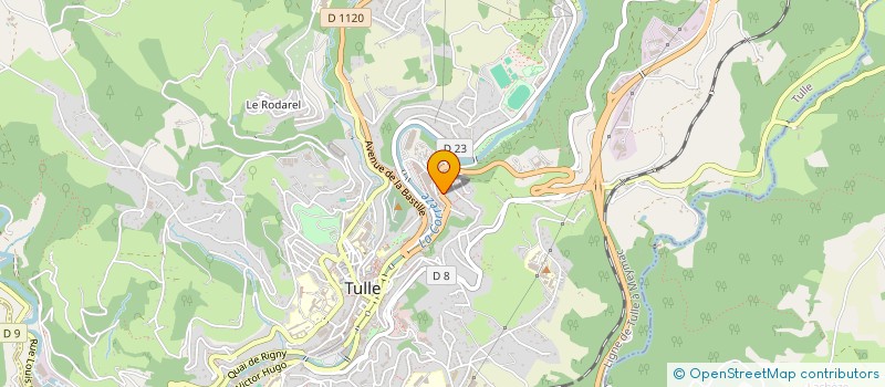 localisation de l'entreprise IGOSEN à TULLE
