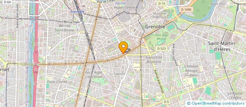 localisation de l'entreprise IGOSTA VISION à GRENOBLE