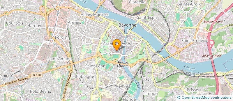 localisation de l'entreprise IGOUASSEL à BAYONNE