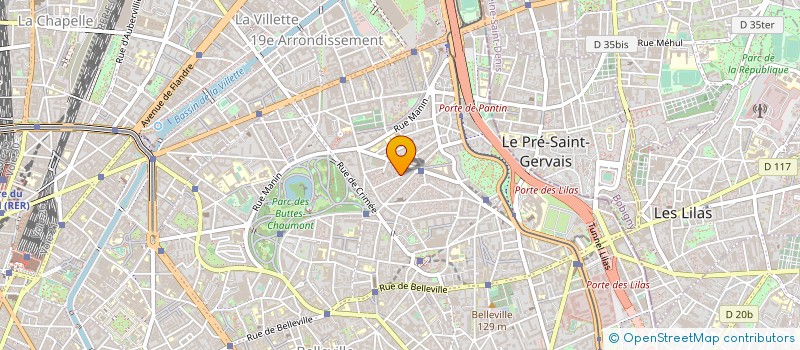 localisation de l'entreprise IGOUD H'AREDI à PARIS