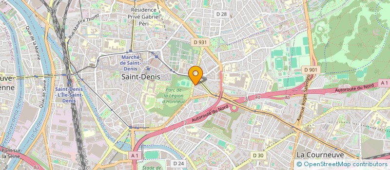 localisation de l'entreprise IGOURES SOLIDARITE à SAINT-DENIS