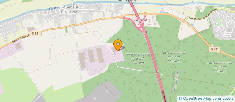 localisation de l'entreprise IGOVILLE 7071  CRIQUEBEUF-SUR-SEINE