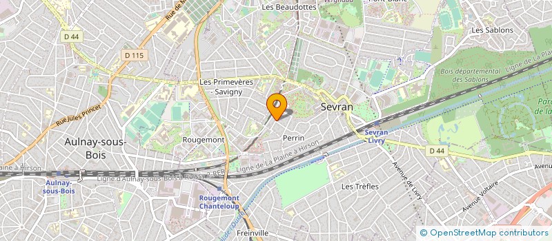 localisation de l'entreprise IGP à SEVRAN