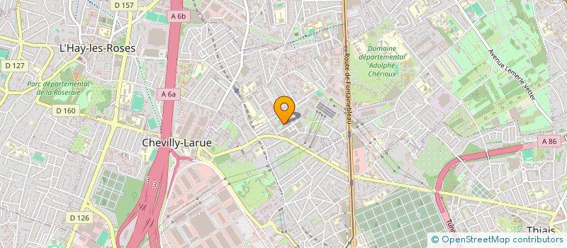 localisation de l'entreprise IGR 94  CHEVILLY-LARUE