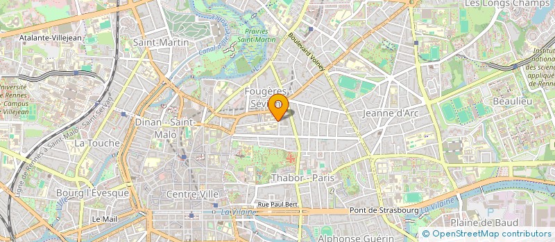 localisation de l'entreprise IGR DIFFUSION  RENNES