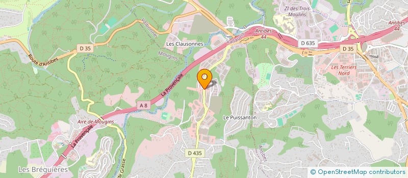 localisation de l'entreprise IGR MOUGINS  MOUGINS