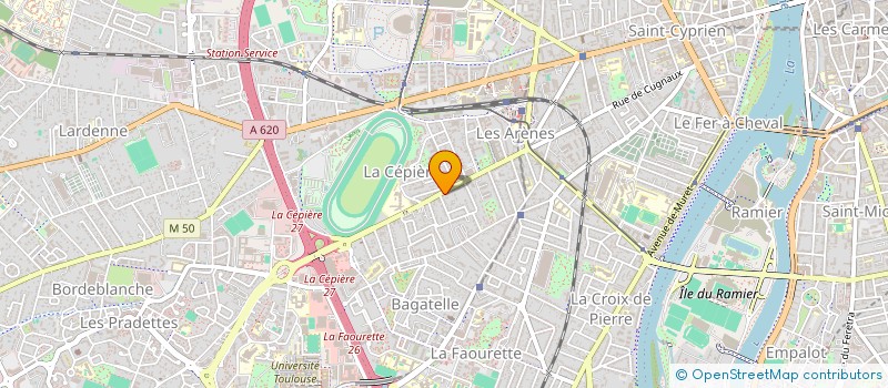 localisation de l'entreprise IGREC & ZED à TOULOUSE