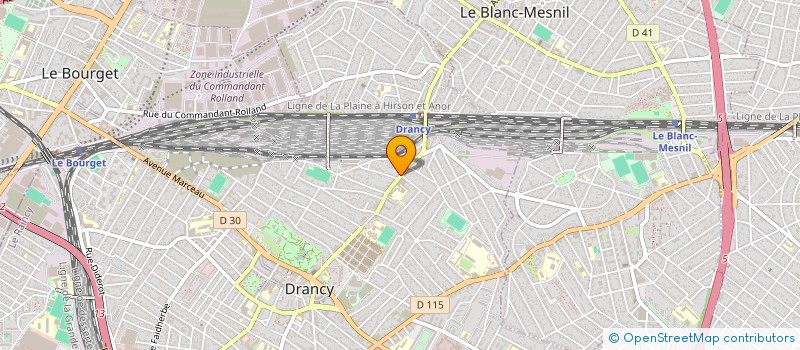 localisation de l'entreprise IGREJAS ENTREPRISE à DRANCY