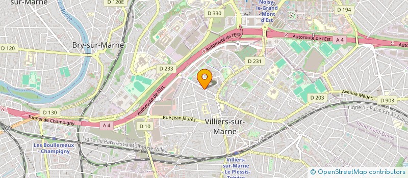 localisation de l'entreprise IGS FRANCE à VILLIERS-SUR-MARNE