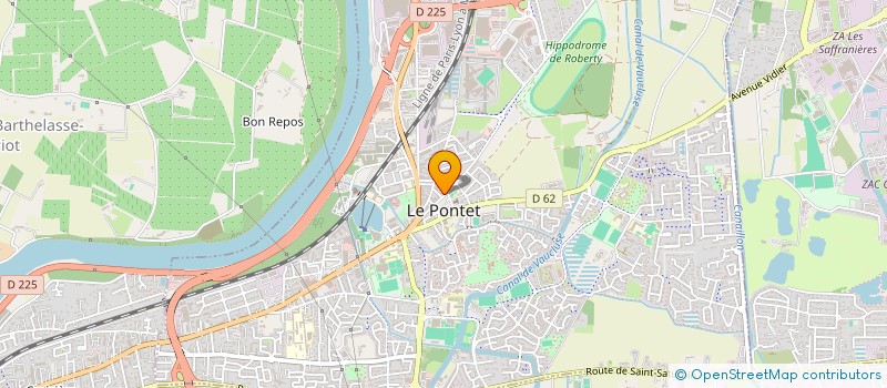 localisation de l'entreprise IGS INFORMATIQUE GESTION SERVI à LE PONTET