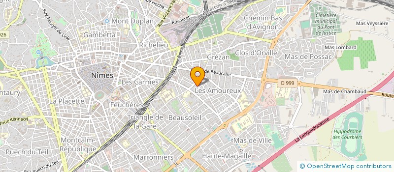 localisation de l'entreprise IGS PNEUS à NIMES