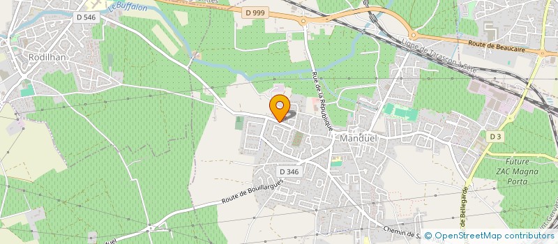 localisation de l'entreprise IGSE  MANDUEL