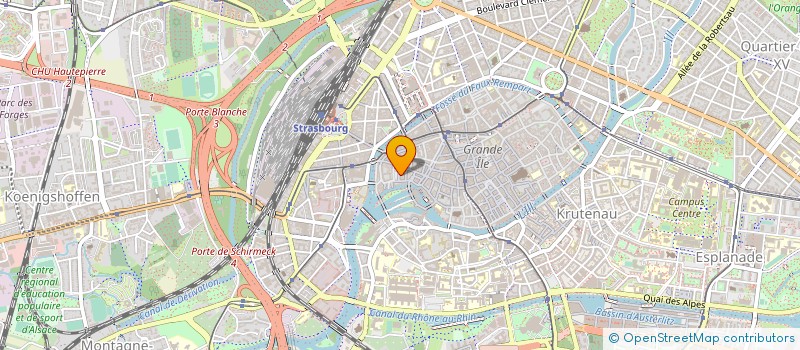 localisation de l'entreprise IGUACU à STRASBOURG