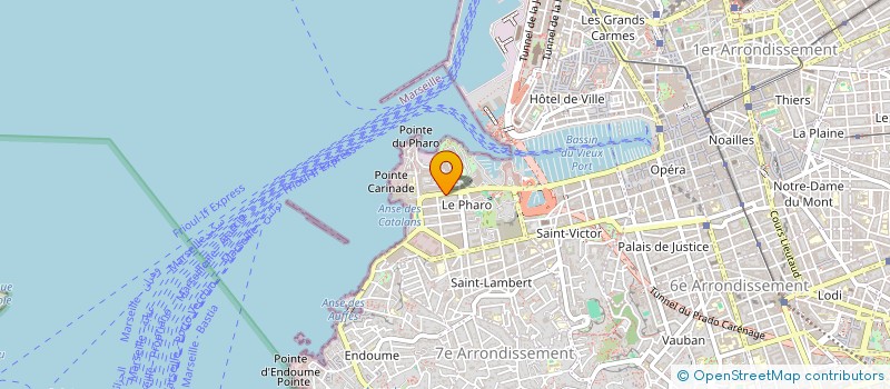 localisation de l'entreprise IGUAL à MARSEILLE