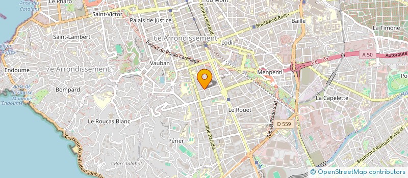 localisation de l'entreprise IGUANE à MARSEILLE