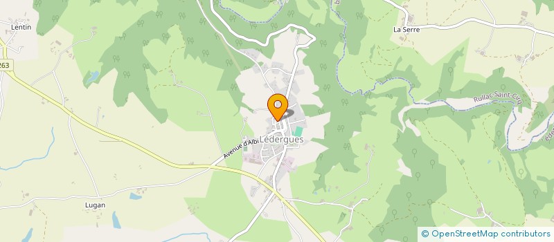 localisation de l'entreprise IGUANE G2LS  LEDERGUES