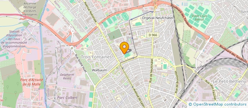 localisation de l'entreprise IGUENS  REIMS