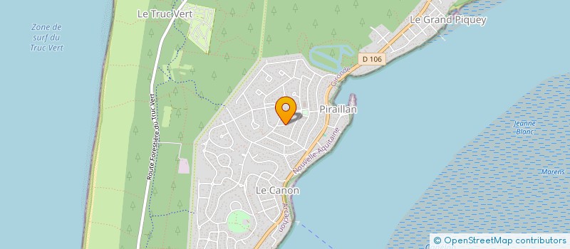 localisation de l'entreprise IGUZKI à LEGE-CAP-FERRET