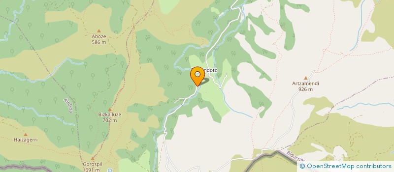 localisation de l'entreprise IGUZKILORE  ITXASSOU