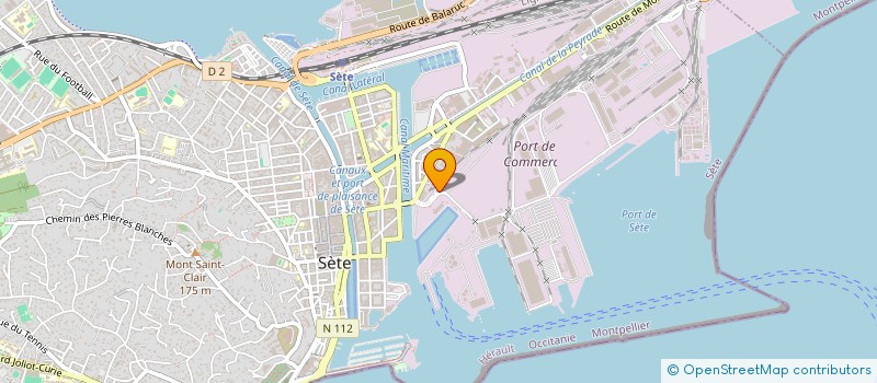 localisation de l'entreprise IGY SETE MARINA SAS à SETE