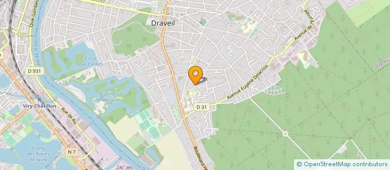 localisation de l'entreprise IGYL à DRAVEIL
