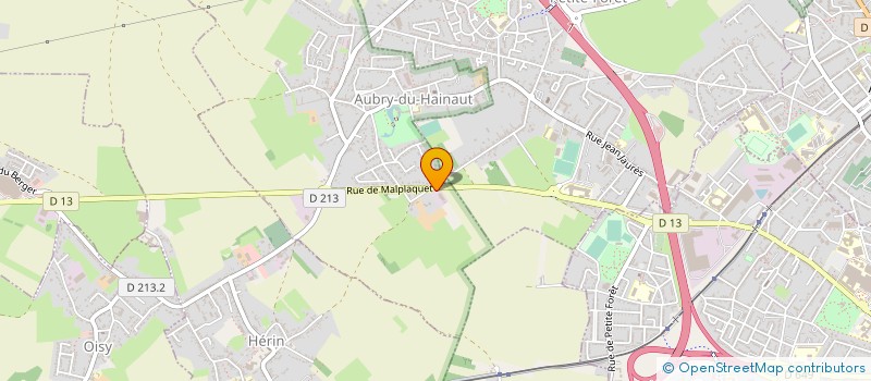 localisation de l'entreprise IH DESTOCK à AUBRY-DU-HAINAUT