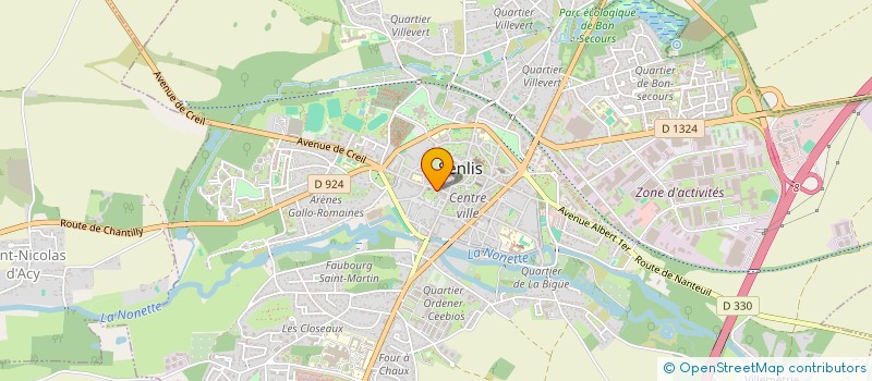 localisation de l'entreprise IH IKIGAI  SENLIS