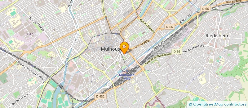 localisation de l'entreprise IH INGENIERIE à MULHOUSE