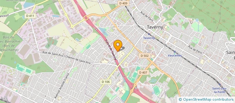 localisation de l'entreprise IH RENOVATION  TAVERNY