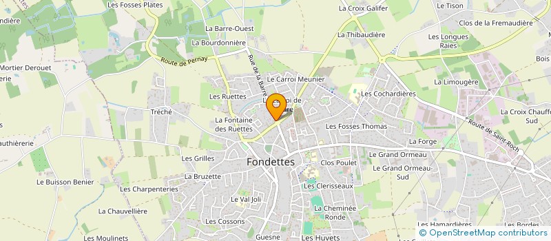 localisation de l'entreprise IH TRANSPORT SERVICES à FONDETTES