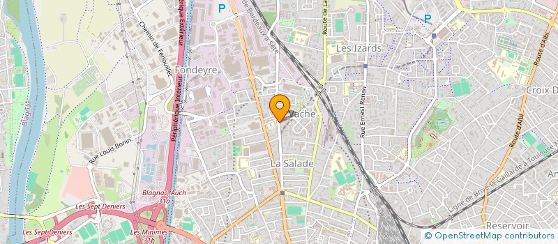 localisation de l'entreprise IHL OCCITANIE à TOULOUSE