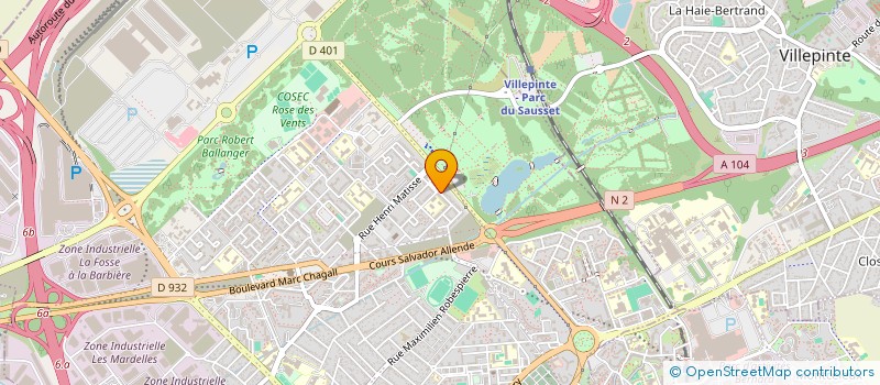 localisation de l'entreprise IHLAS à AULNAY-SOUS-BOIS