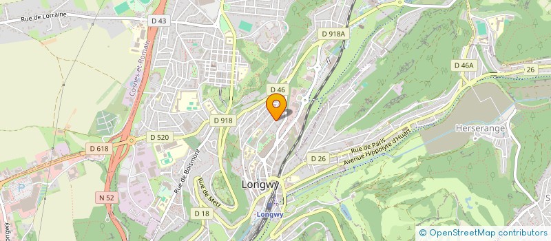 localisation de l'entreprise IHLAS  LONGWY