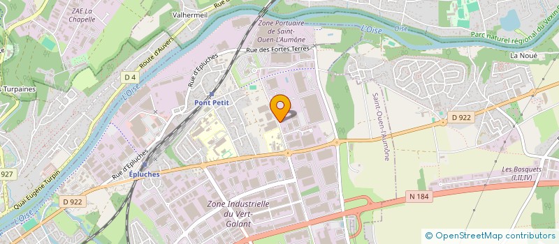 localisation de l'entreprise IHLT à SAINT-OUEN-L'AUMONE