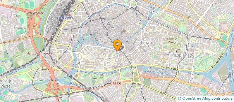 localisation de l'entreprise IHM à STRASBOURG