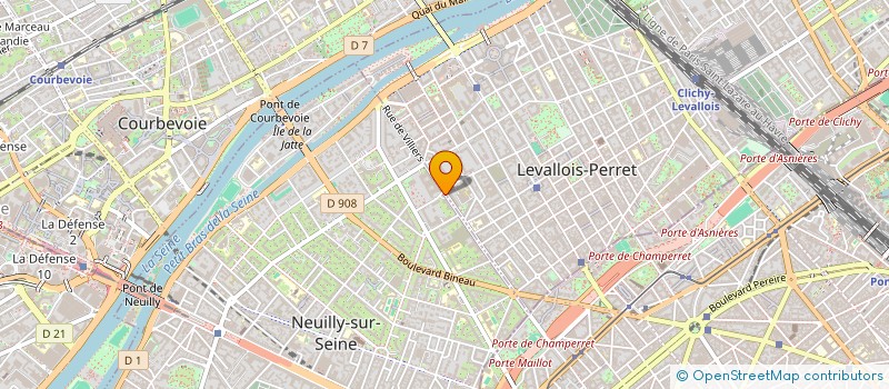 localisation de l'entreprise IHOLDY FINANCE à NEUILLY-SUR-SEINE